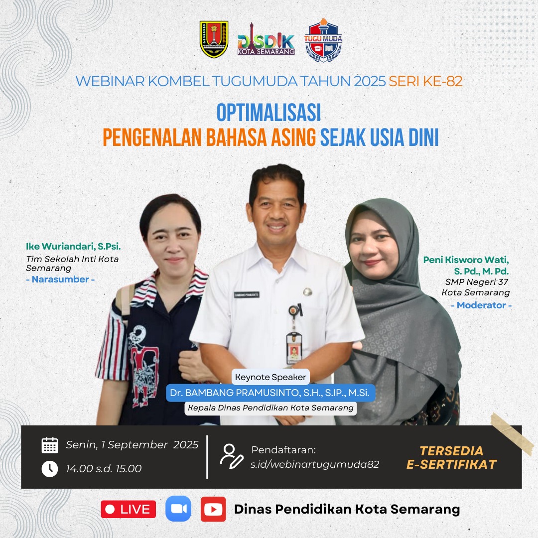 WEBINAR KOMUNITAS BELAJAR TUGUMUDA SERI KE-82